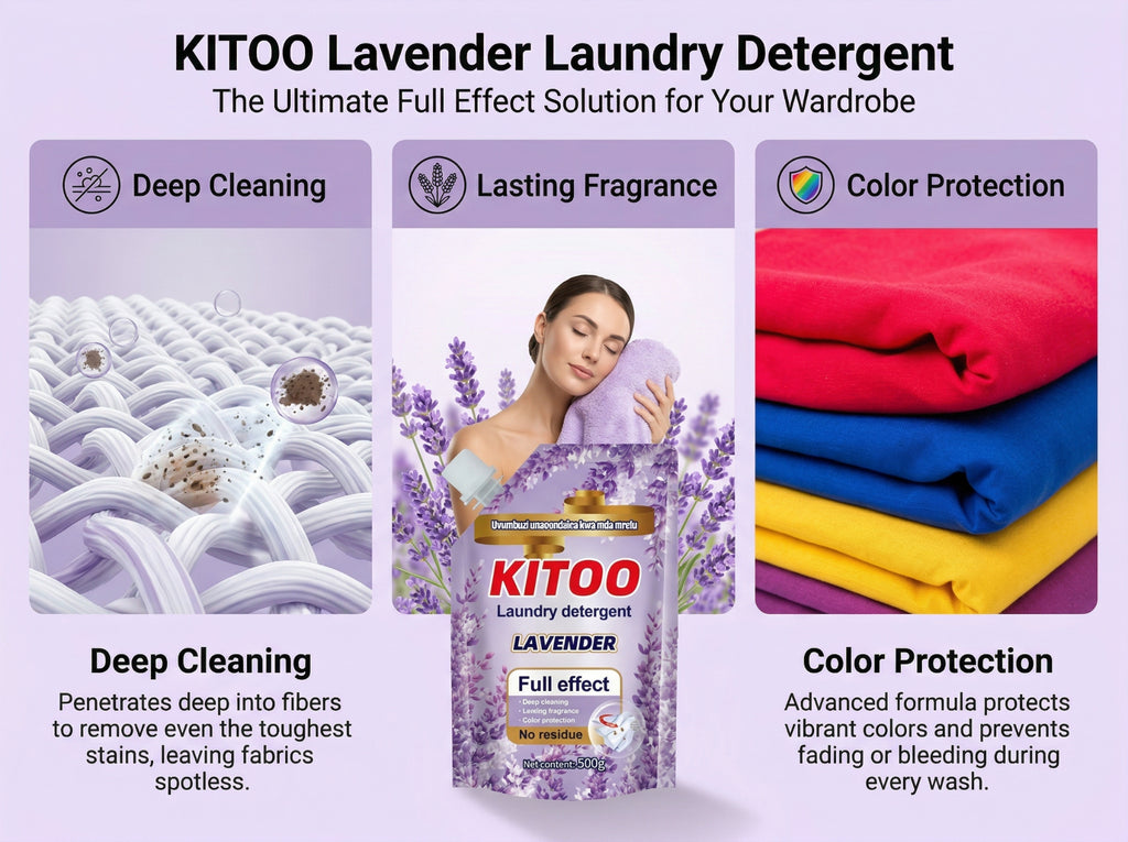 KITOO Lavender Laundry Detergent