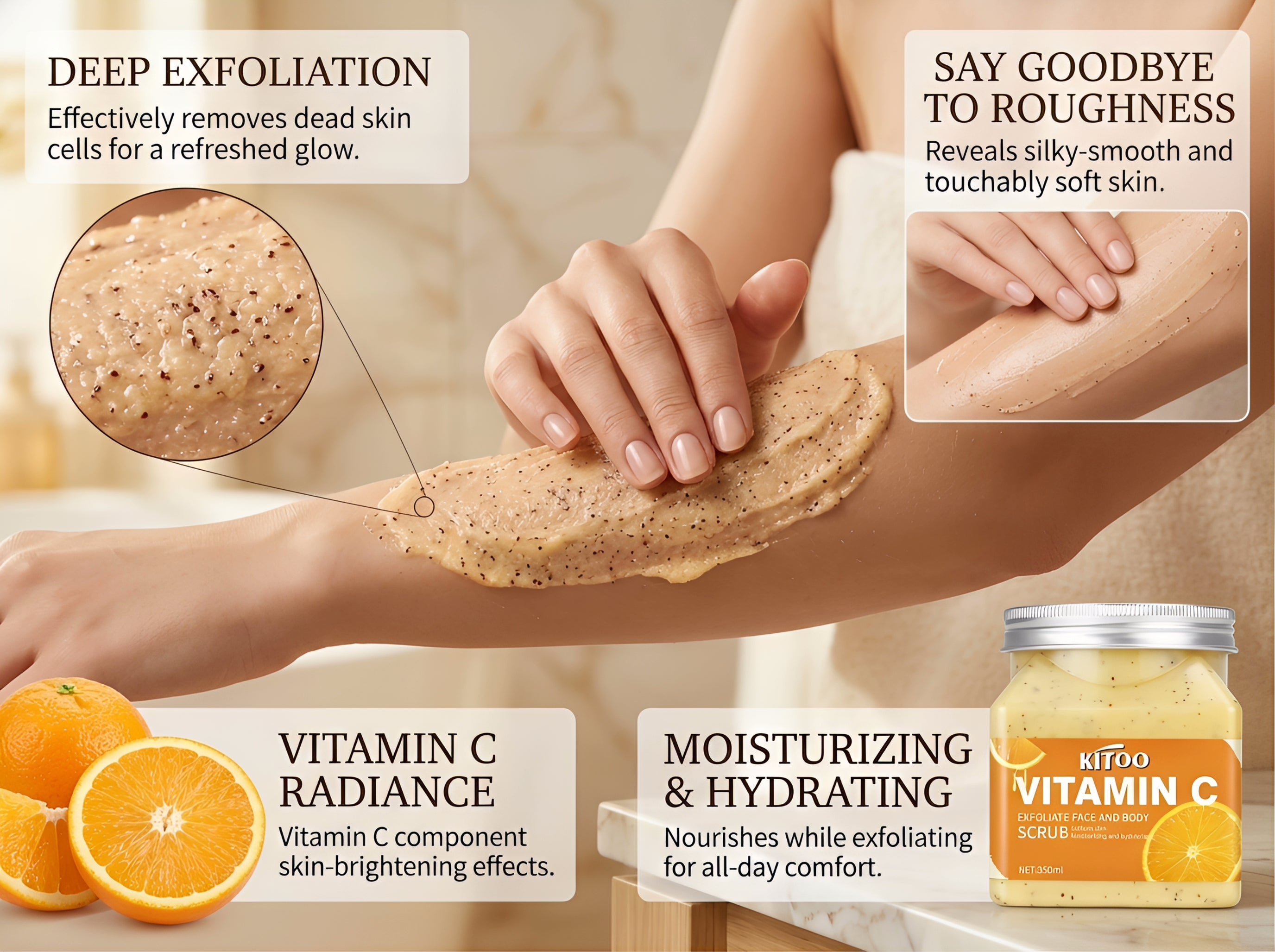 Vitamin C Facial Scrub