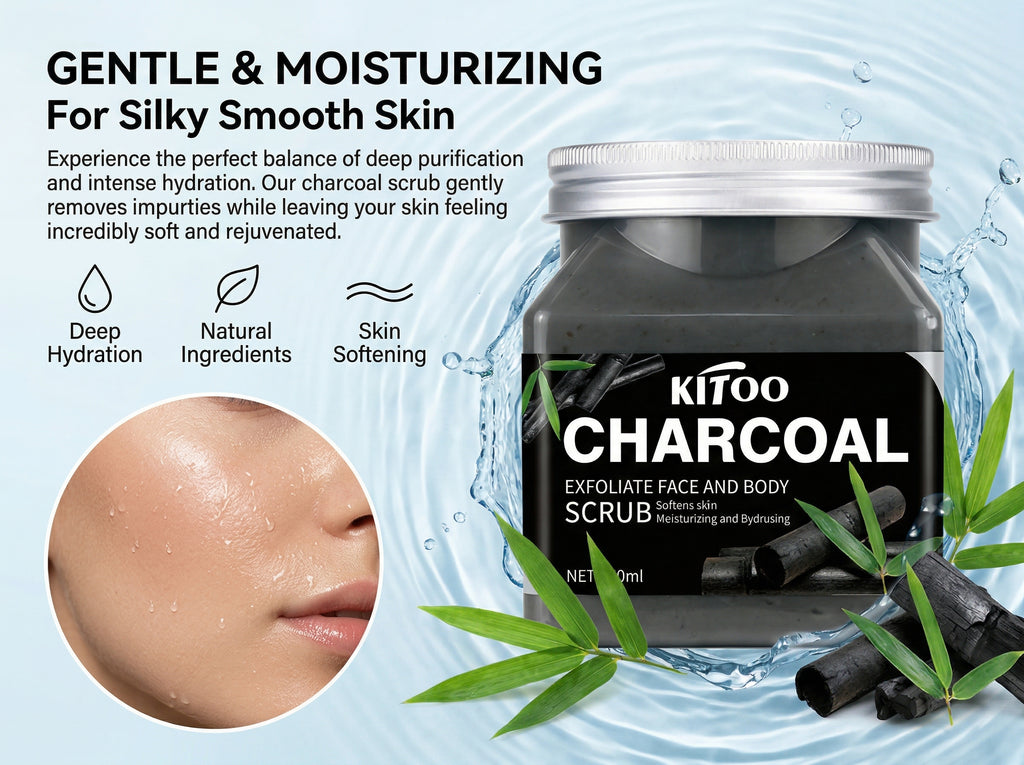 Bamboo Charcoal Body Scrub