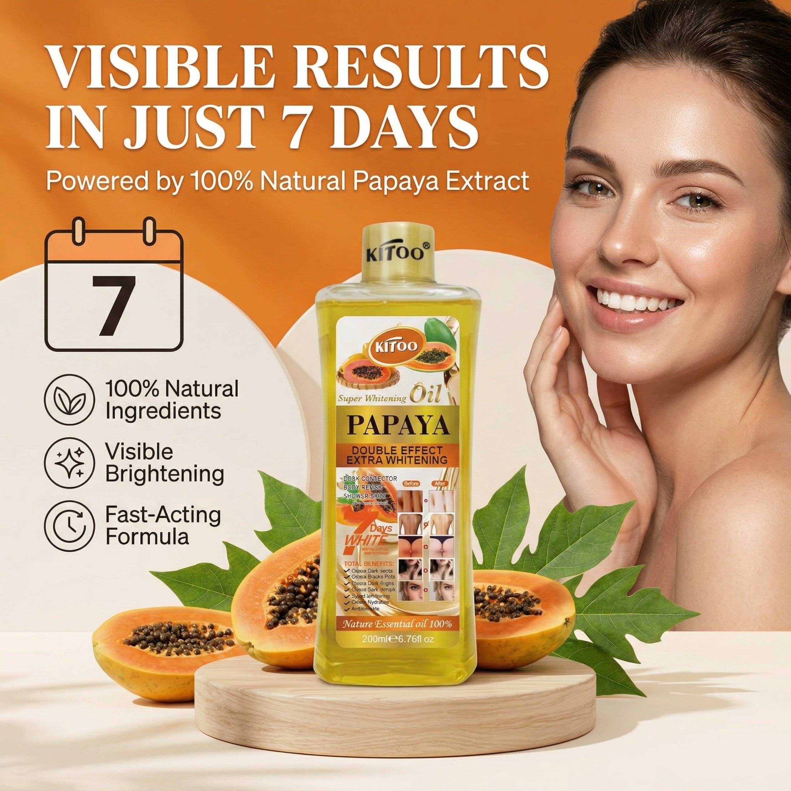 Papaya Body Oil