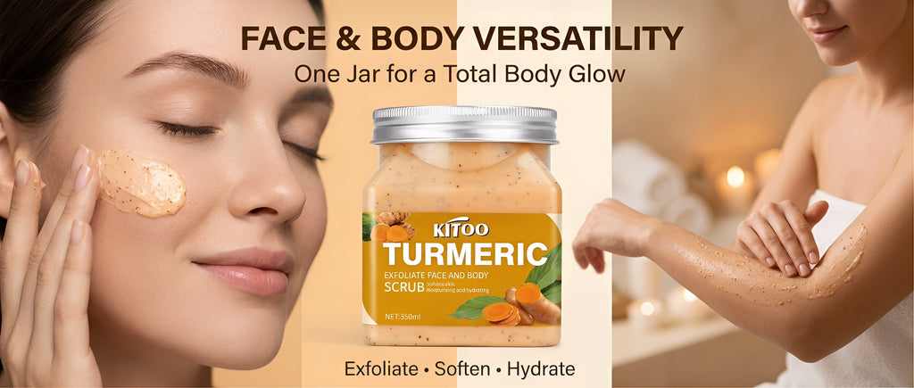 Turmeric Face & Body Scrub
