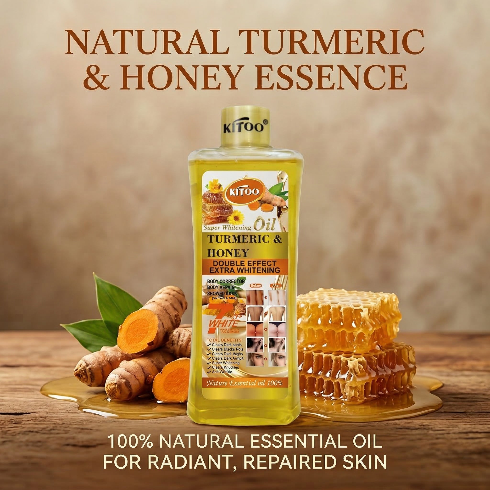 Turmeric & Honey Body Oil