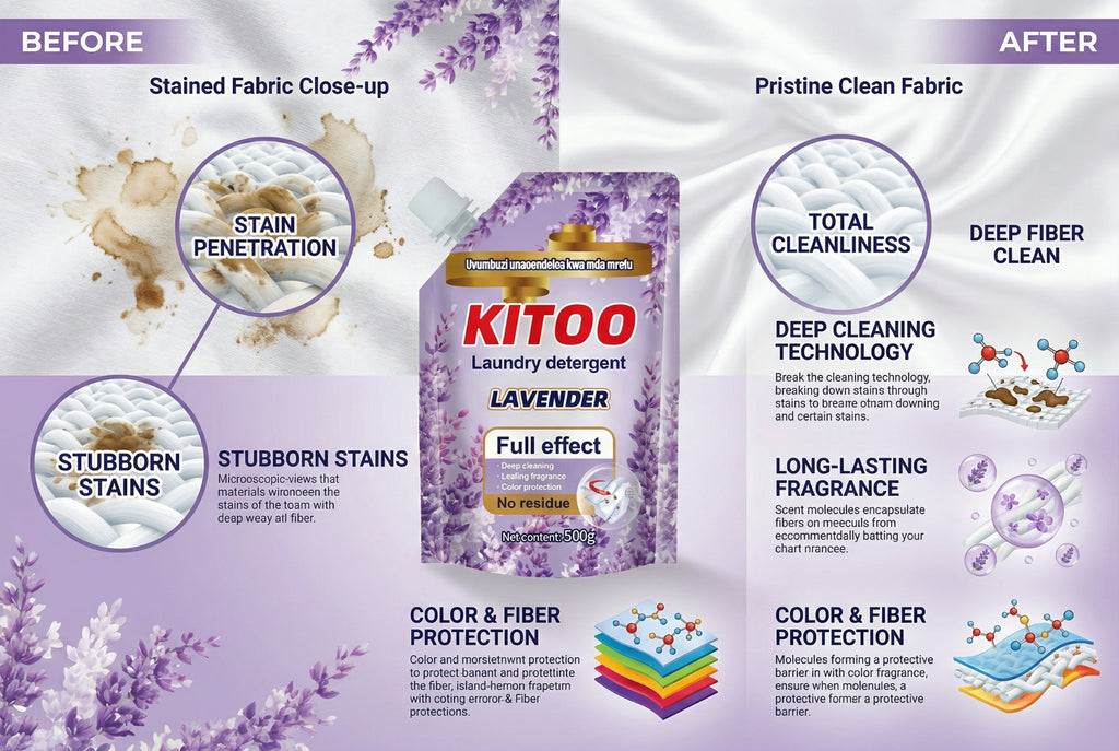 KITOO Lavender Laundry Detergent