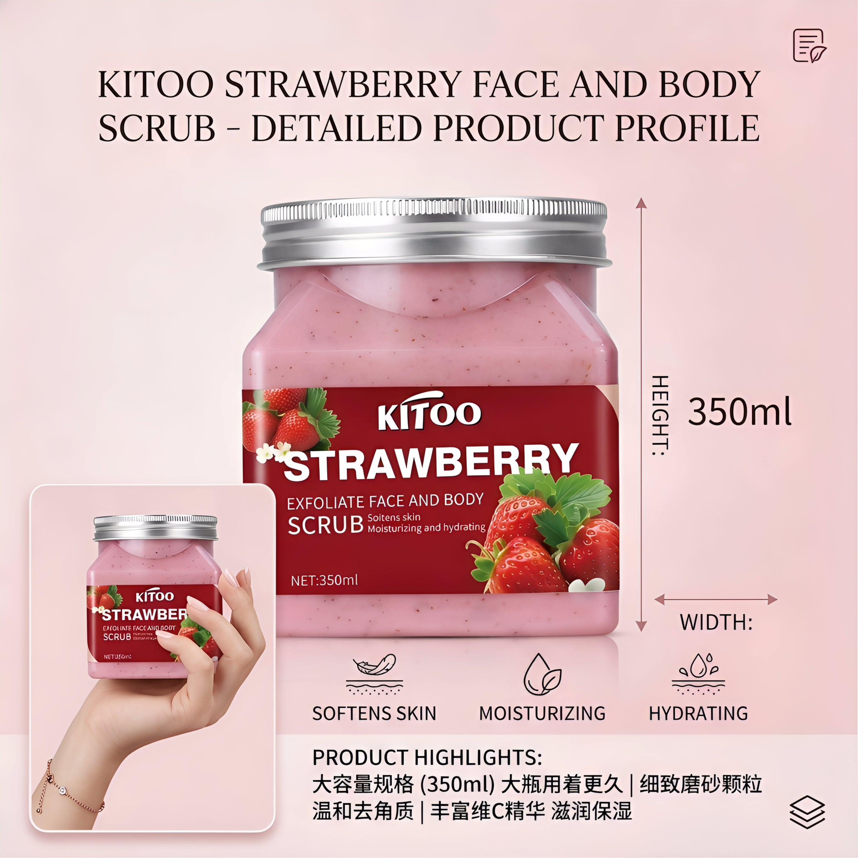 Strawberry Body Scrub