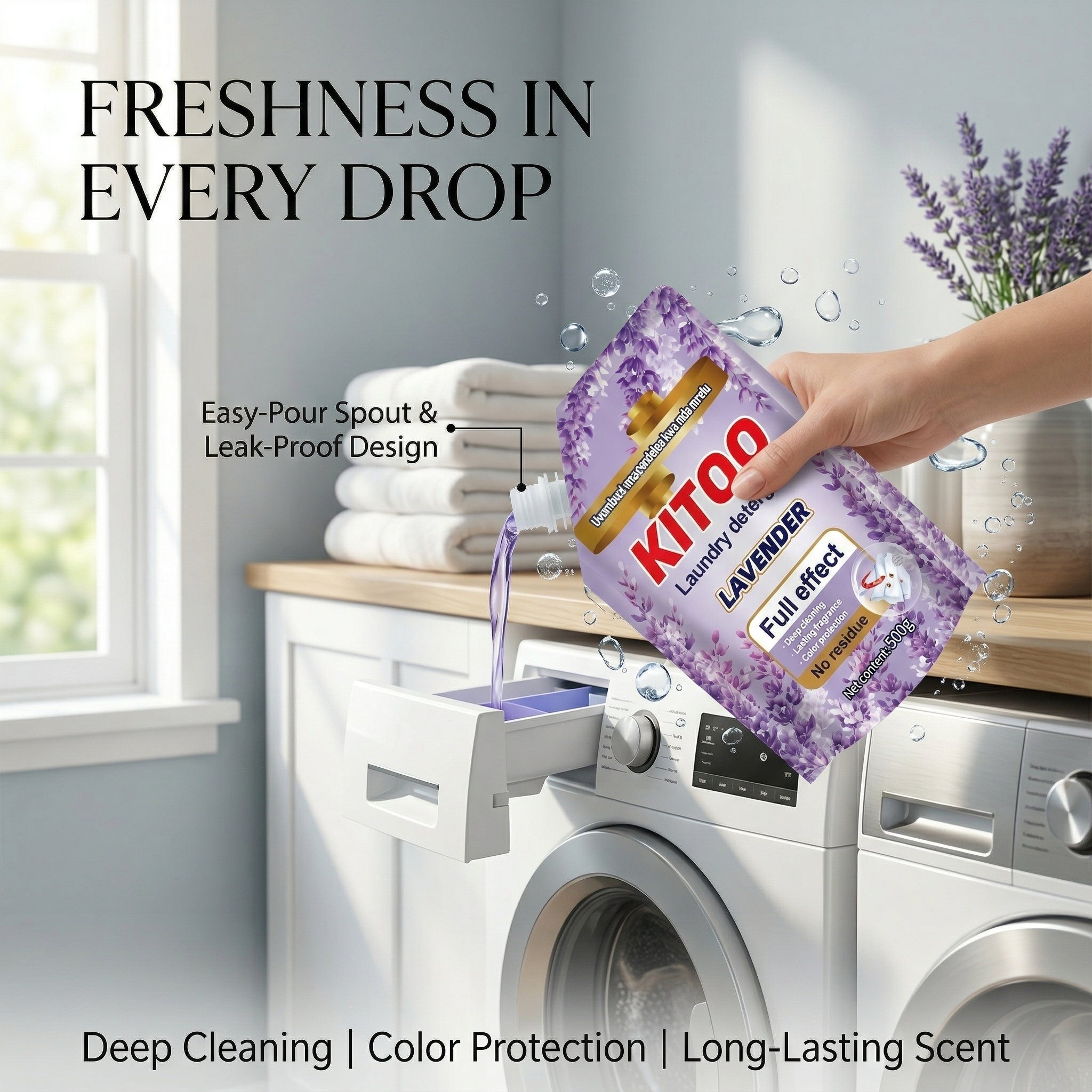 KITOO Lavender Laundry Detergent