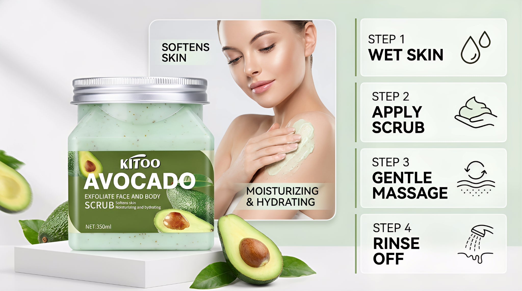 Avocado Body Scrub