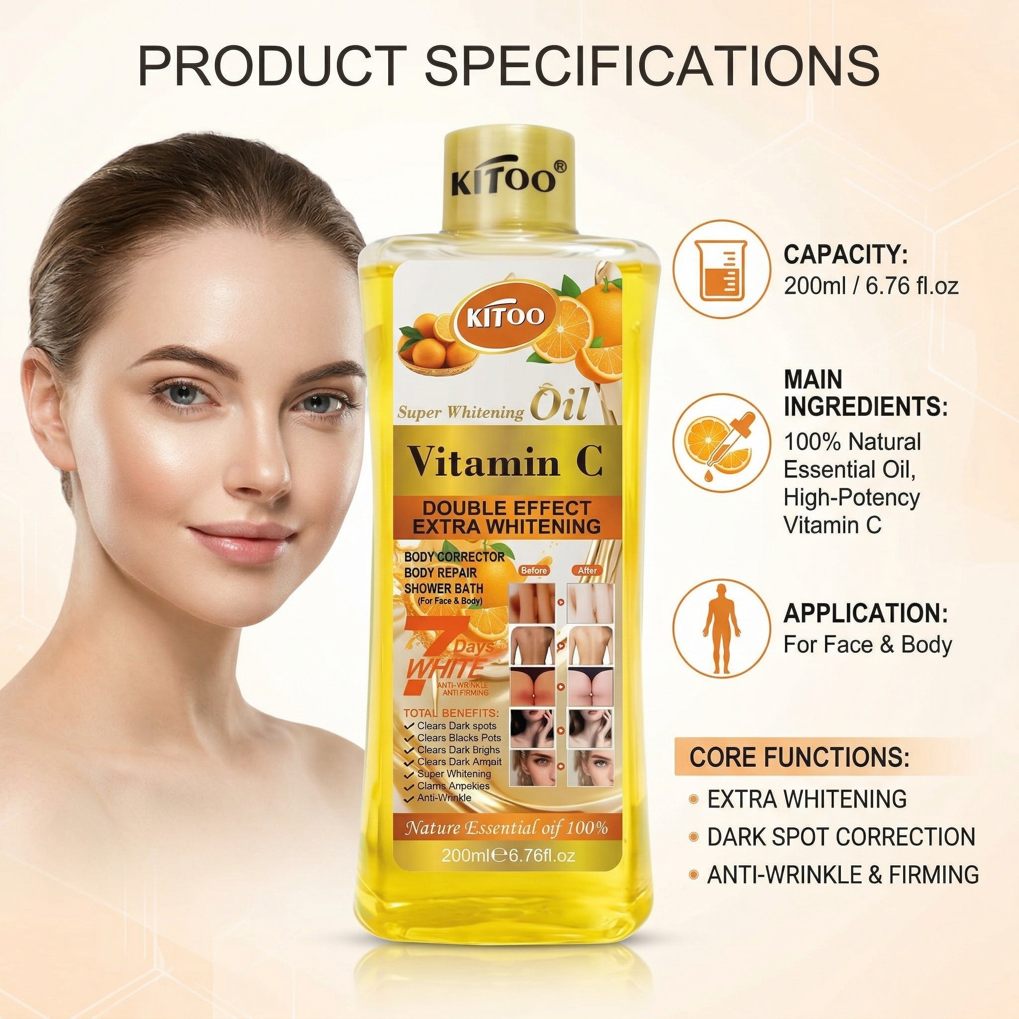 Vitamin C Body Oil