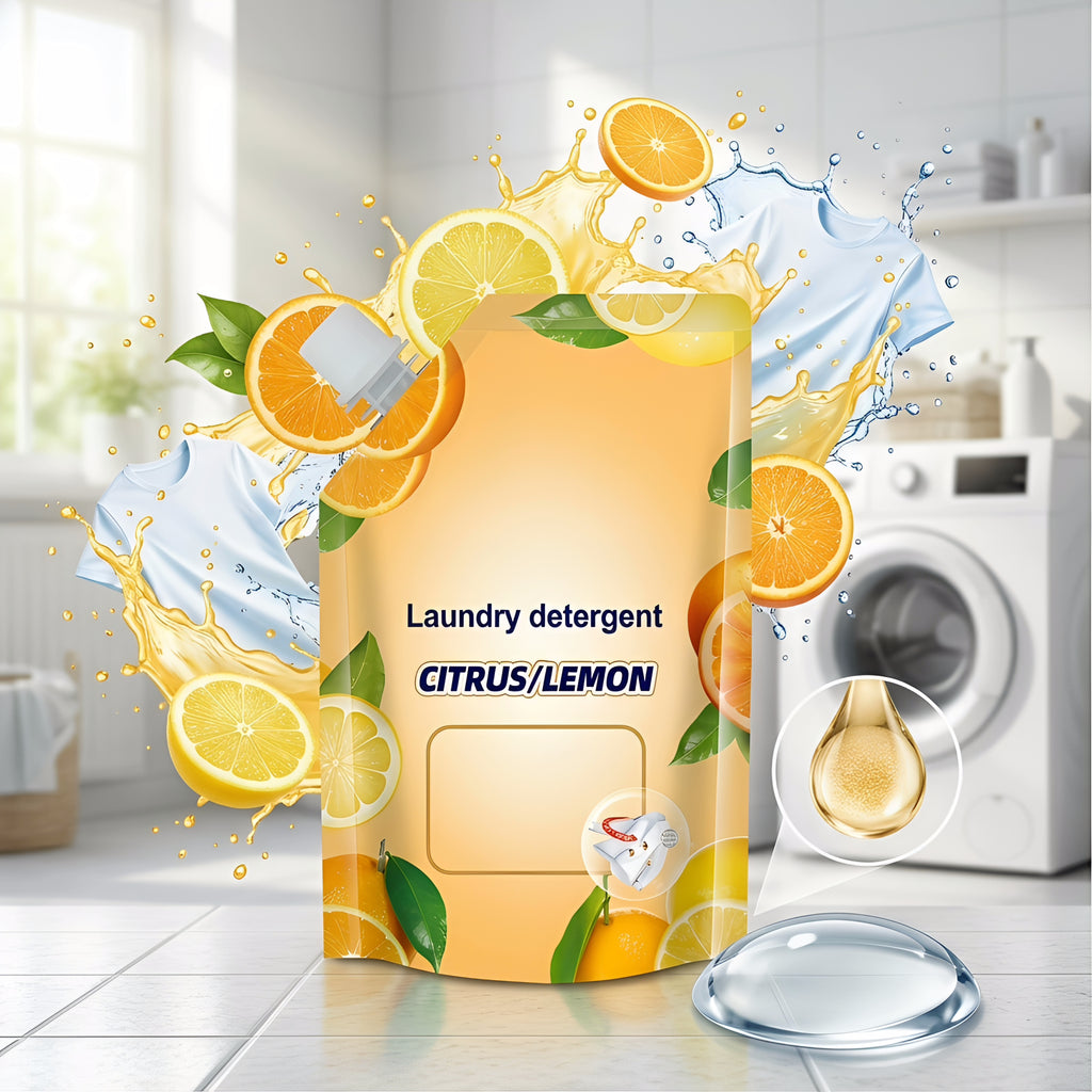 Kitoo Lemon Fresh Laundry Detergent