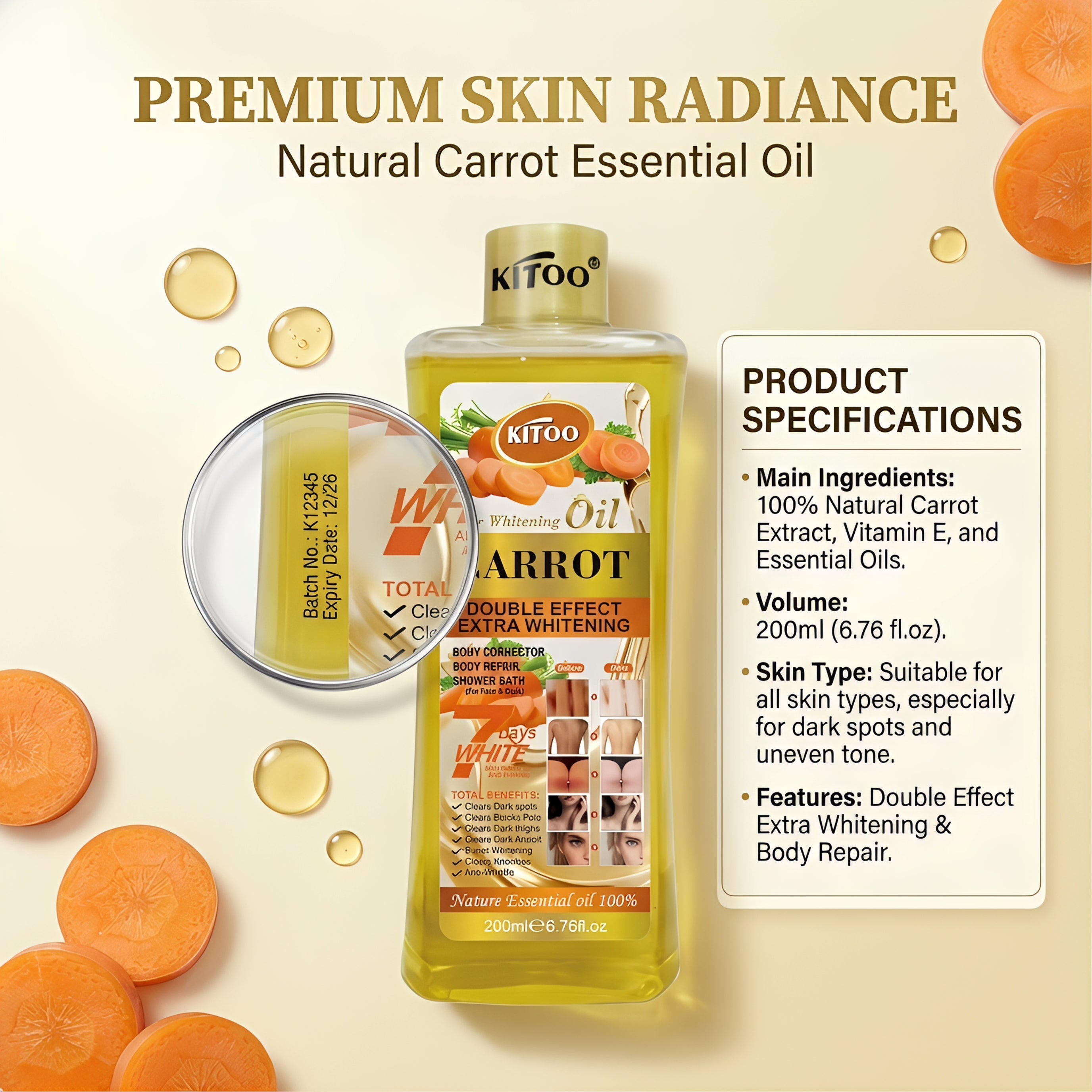 Carrot Body Oil