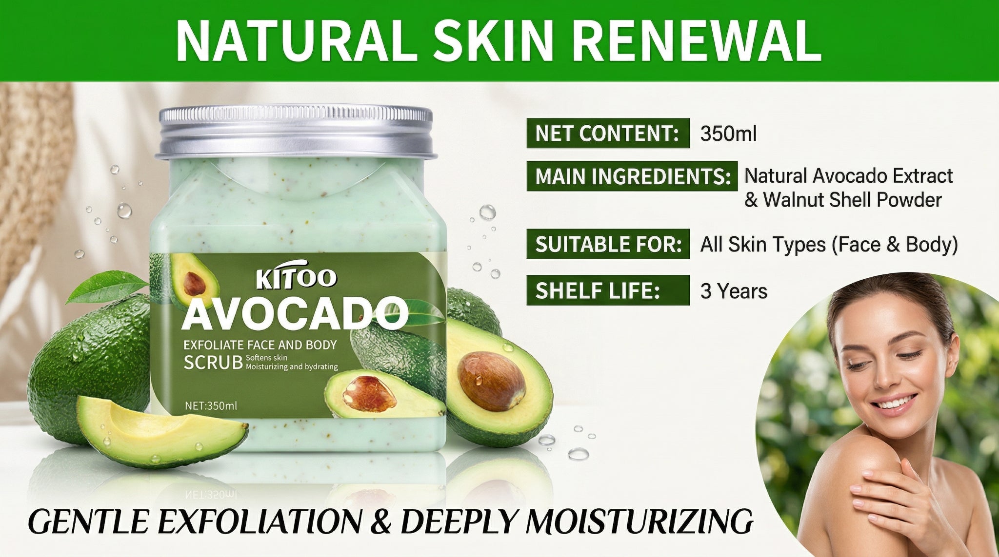 Avocado Body Scrub