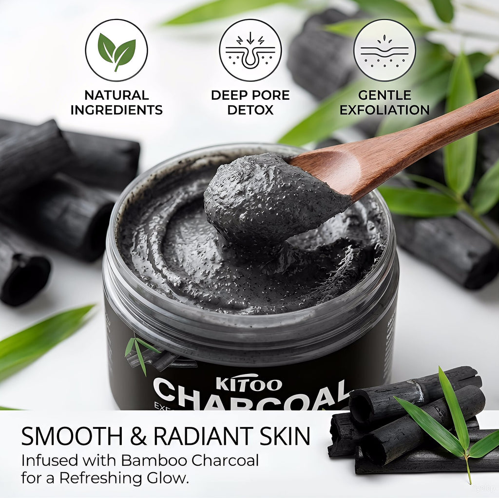 Bamboo Charcoal Body Scrub